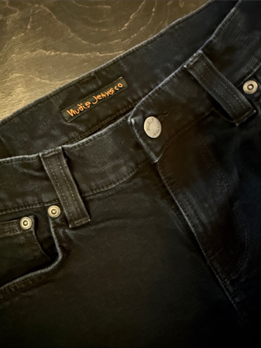 Nudie Jeans Black Denim